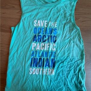 Cat & Jack Teal Tank Top